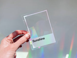 Sunshine Suncatcher Sticker