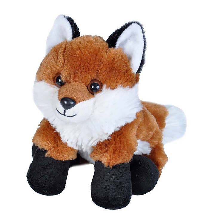 Hug'Ems-Mini Red Fox Stuffed Animal 7"