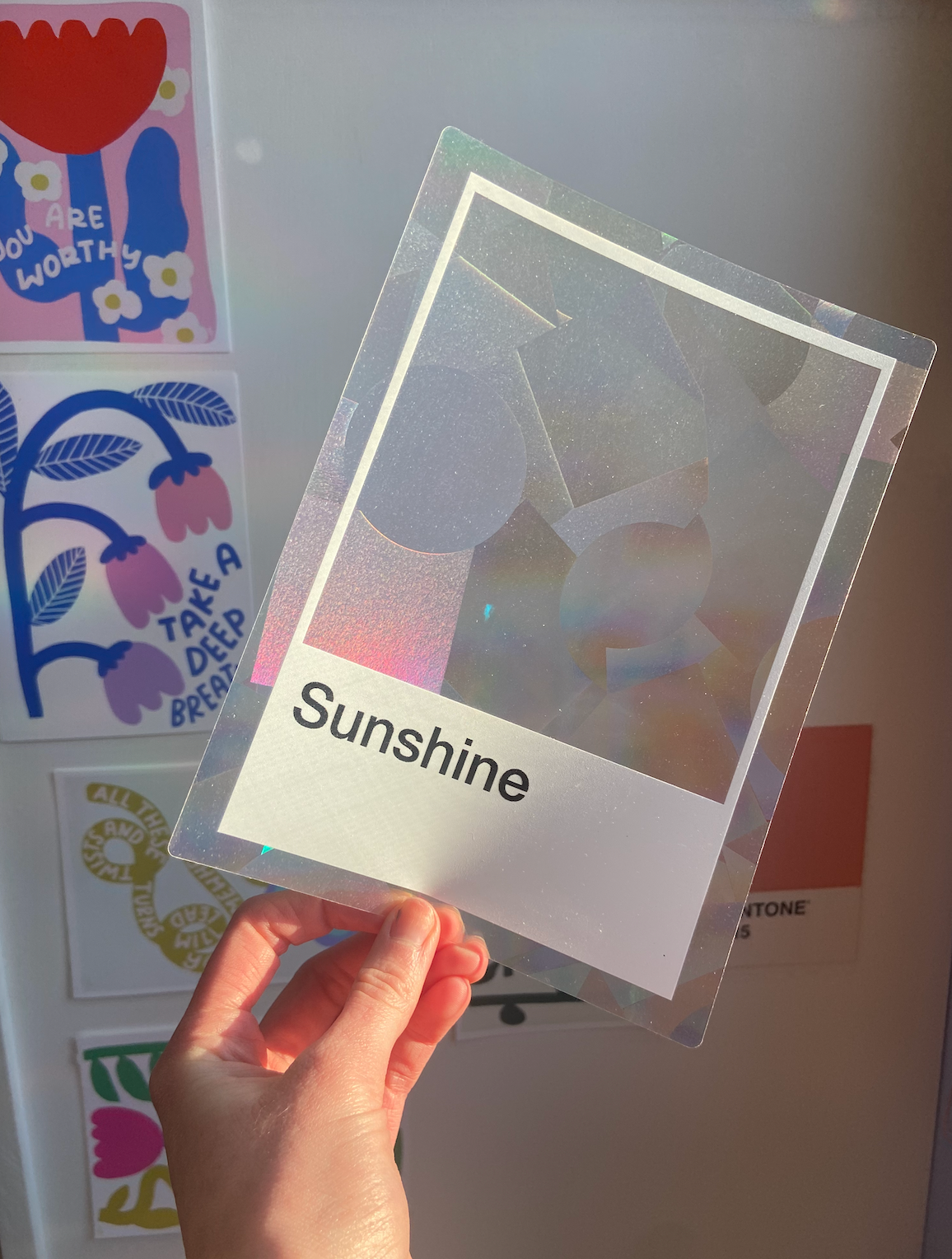 Sunshine Suncatcher Sticker