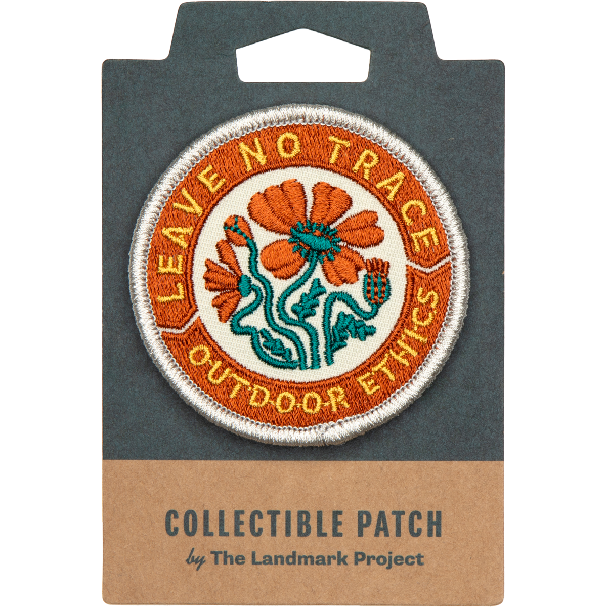 Leave No Trace Outdoor Ethics Embroidered Patch