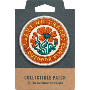 Leave No Trace Outdoor Ethics Embroidered Patch