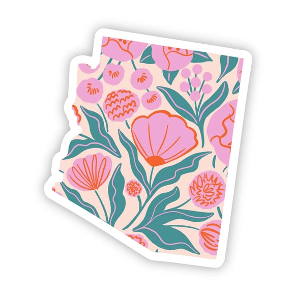 Arizona Floral Sticker