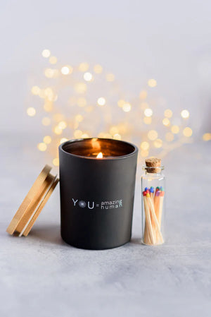 Amazing Human Project Candle | Black