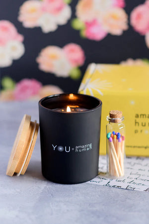 Amazing Human Project Candle | Black