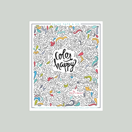 Color Happy: Adult Coloring Book