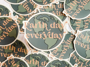 Earth Day Everyday Sticker