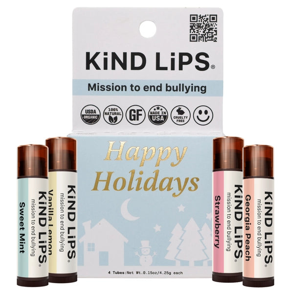 Kind Lips Organic Lip Balm | Holiday Pack