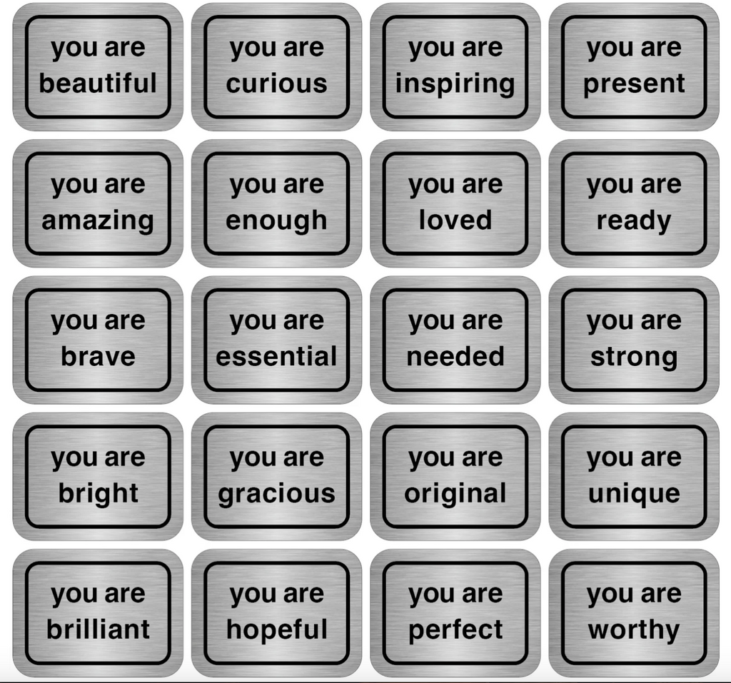 Many Ways To Say Stickers (You Are Beautiful)