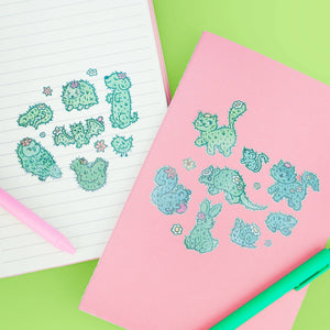 Cactus Critters Vinyl Sticker Sheet