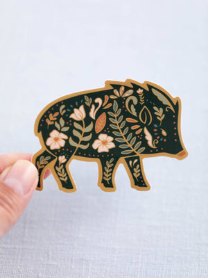 Javelina Vinyl Sticker