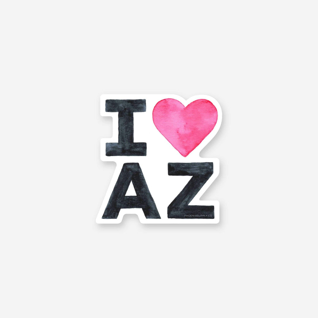 I Love AZ Vinyl Sticker