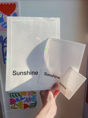 Sunshine Suncatcher Sticker