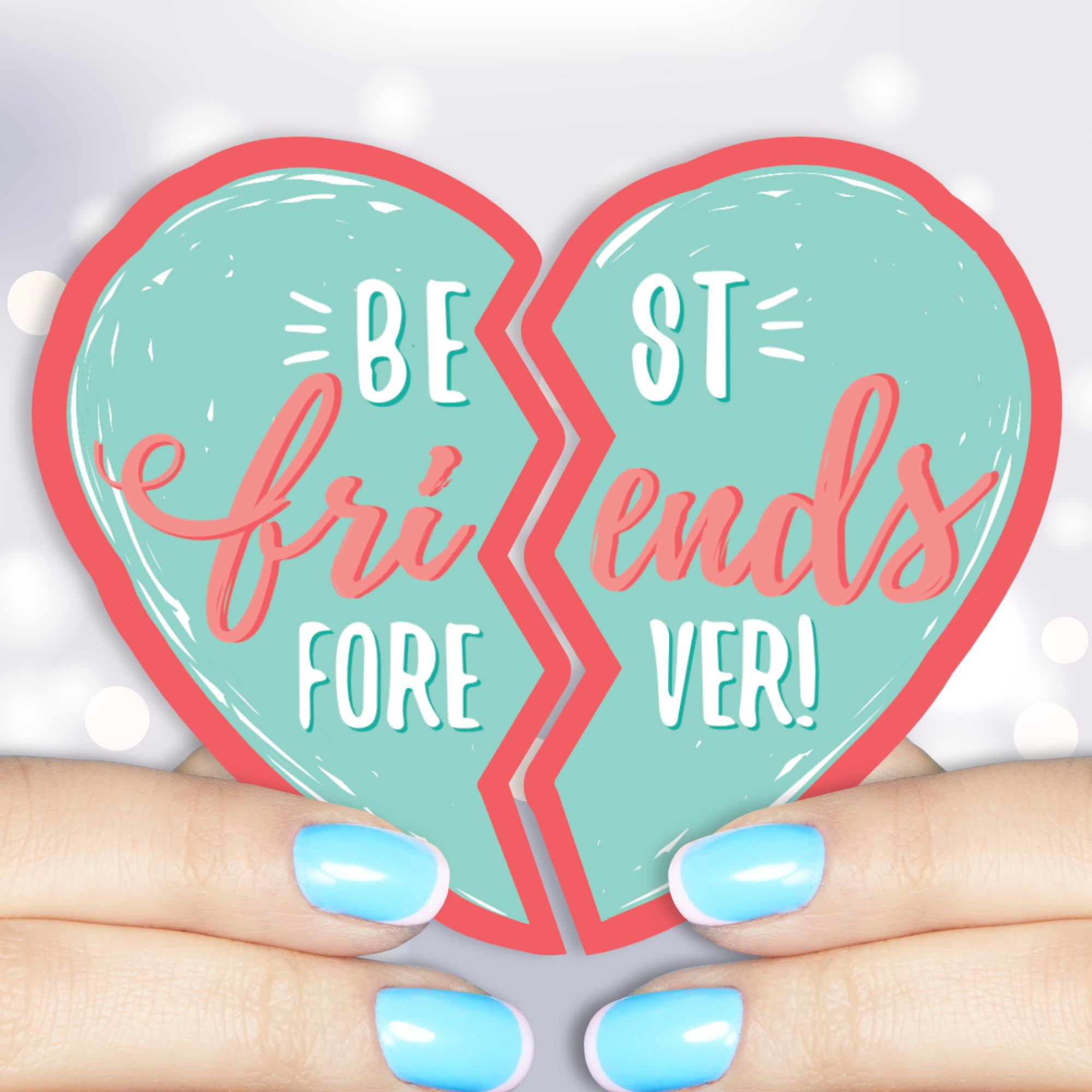 Best Friends Forever Sticker Set – Why I Love Where I Live